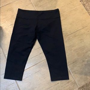 🍋Lululemon wonder under crop pants